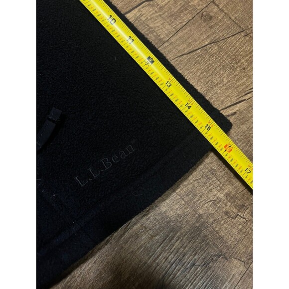 Vintage black L.L. Bean fleece jacket - Picture 2 of 5